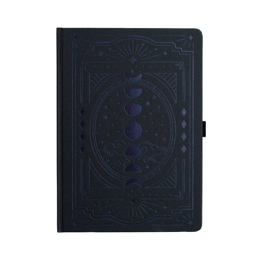 B5: Black on Black Wonderstruck White Pages