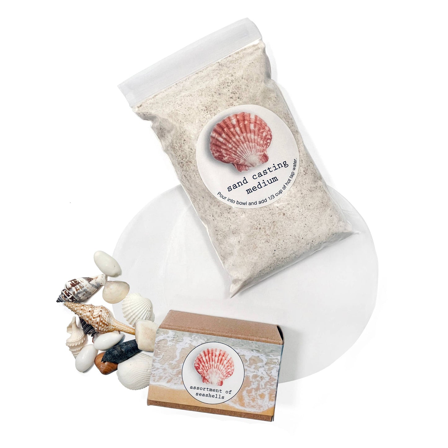 Day at the Beach - Kids Hand & Footprint Keepsake Craft