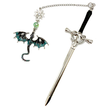 Mystical Dragon Sword Letter Opener