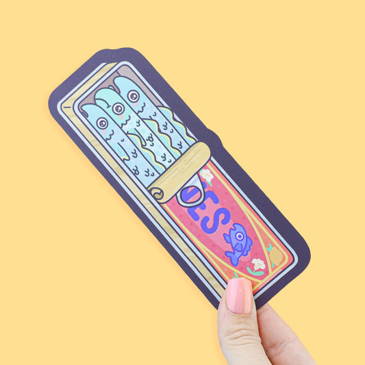 Tin Fishies | Sardines | Cute | Fish | Food | Bookmark