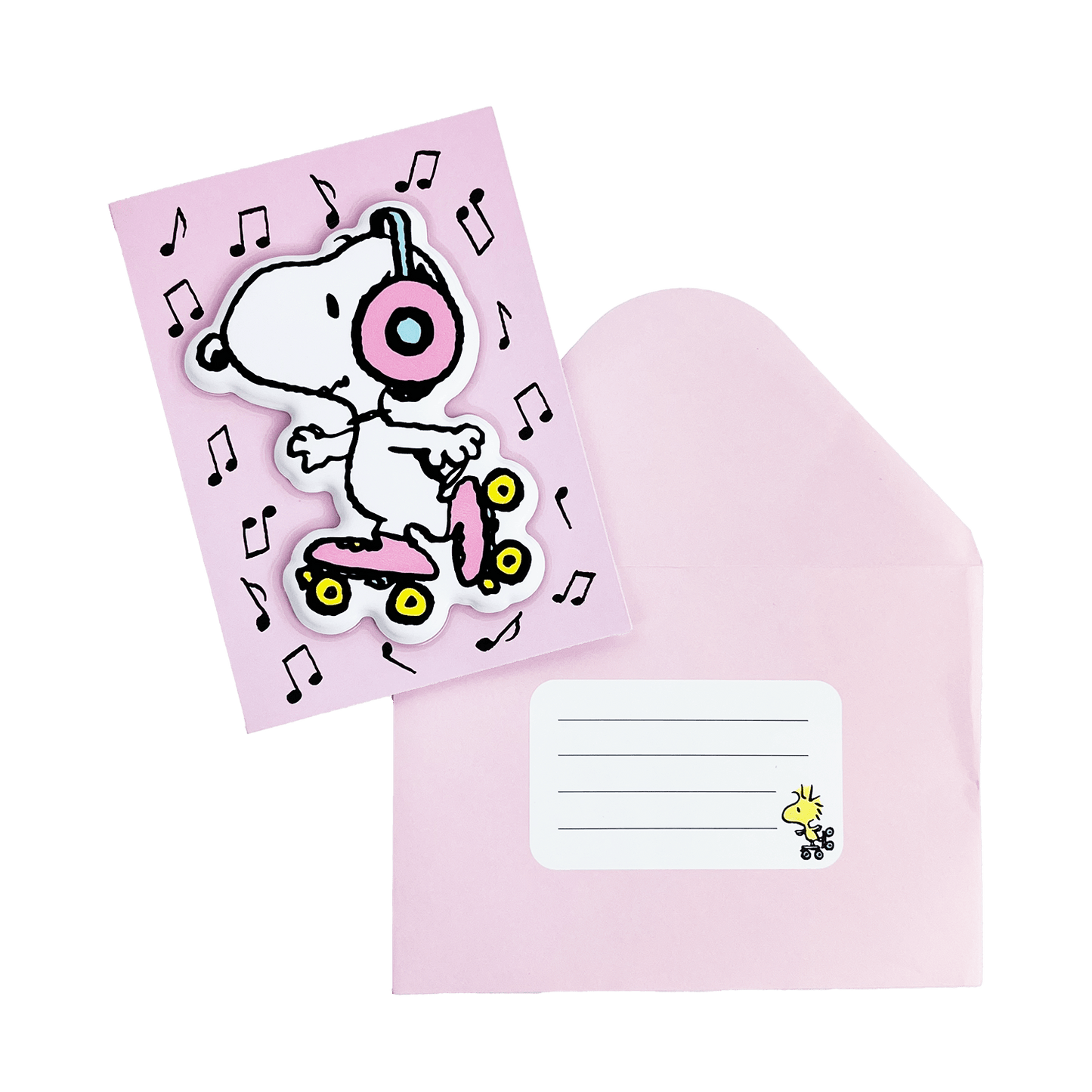 Skatin' Snoopy BP Greeting Card