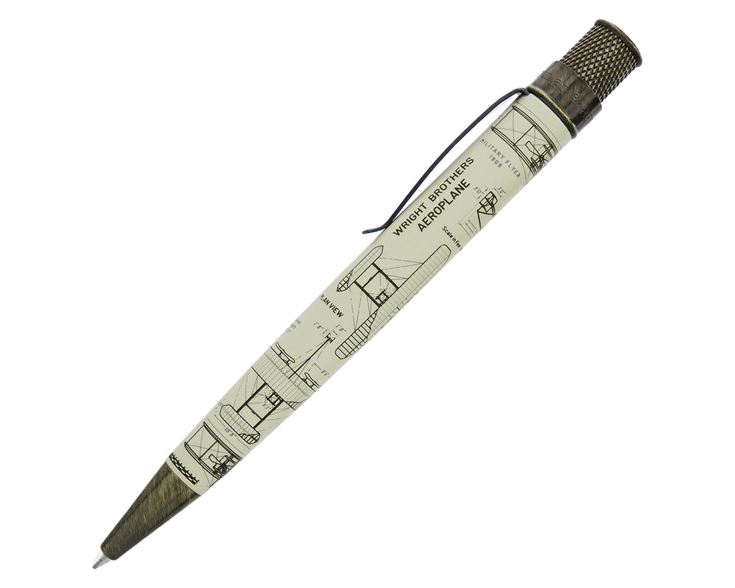Retro 51 - Smithsonian Wright Brothers Aeroplane Rollerball Pen