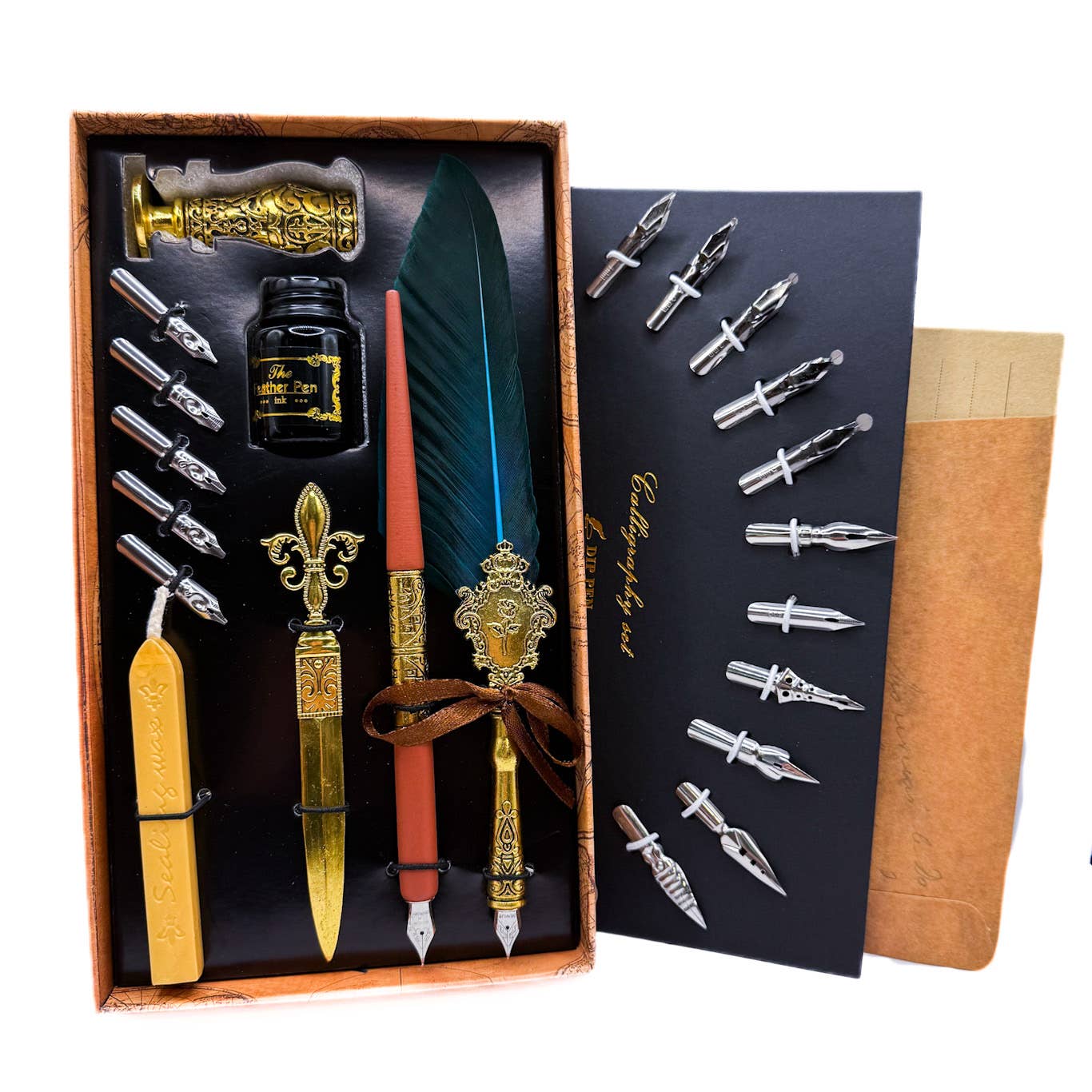 Calligraphy Set with Wax Seal Kit