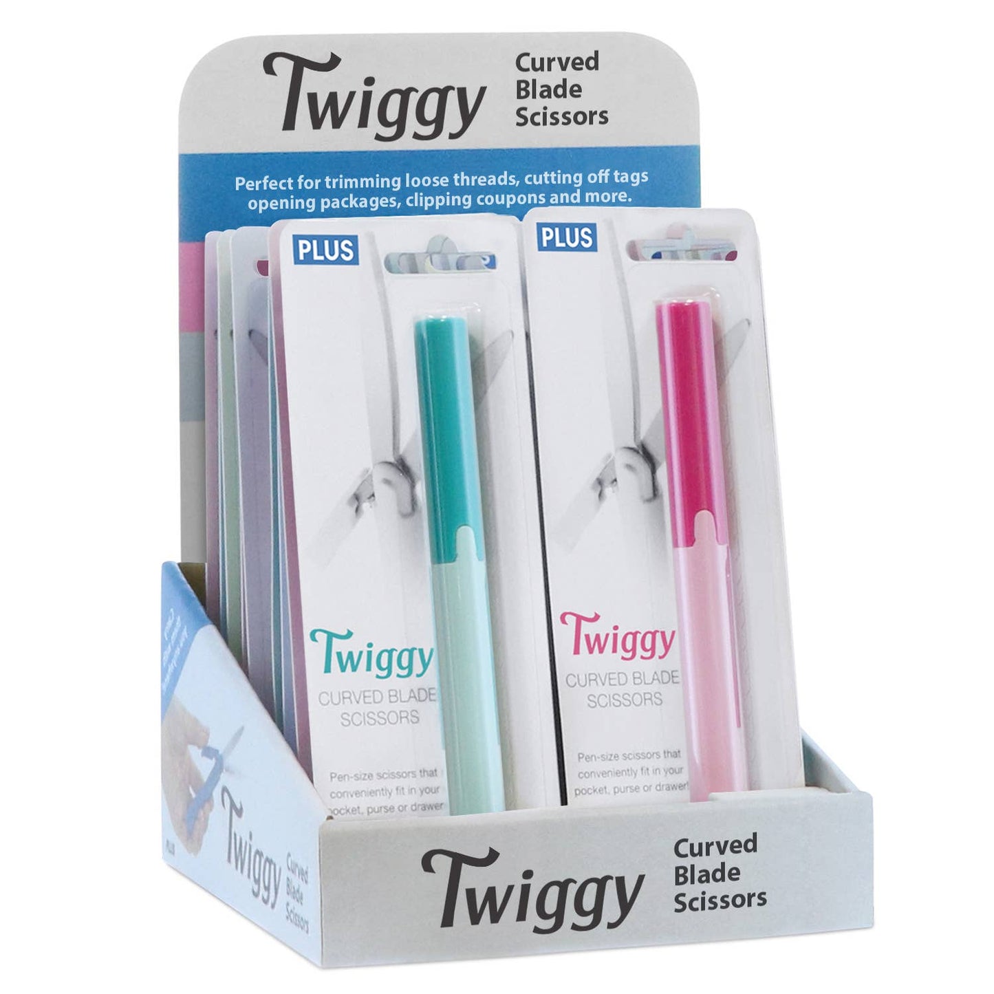 Twiggy™ Curved Blade Scissors – 18-Unit Counter Display
