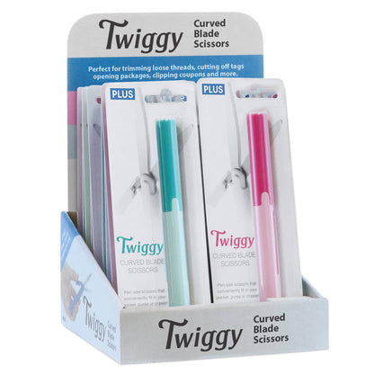 Twiggy™ Curved Blade Scissors – 18-Unit Counter Display
