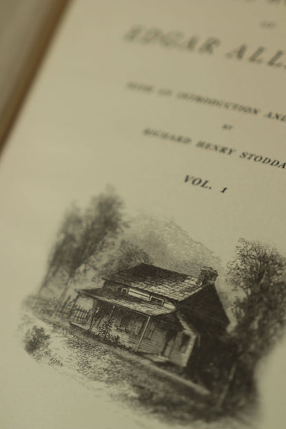 *The Complete Poetical Works of Edgar Allan Poe 1884 Book Journal