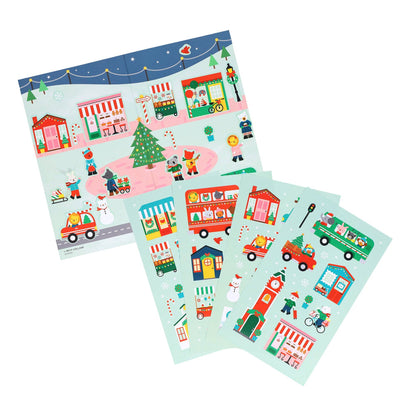 Mini Sticker Set: Christmas Town CDU of 20