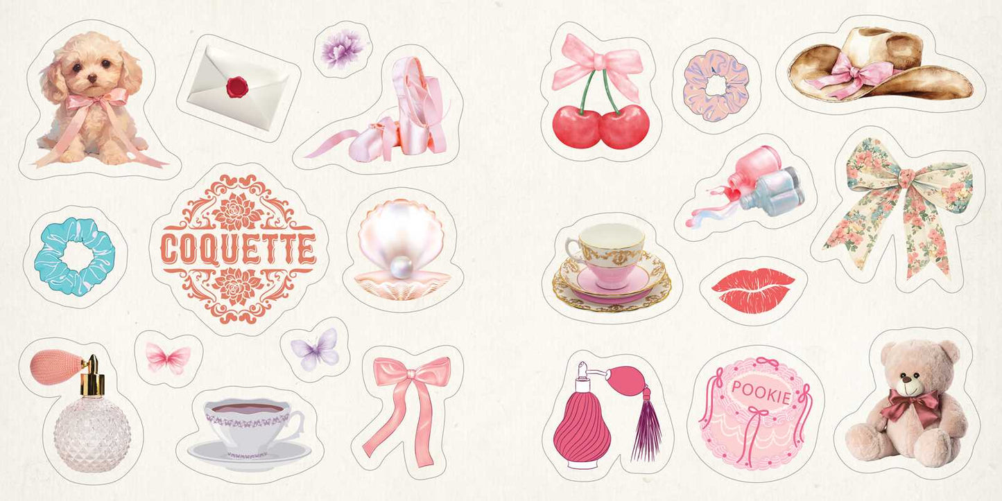 Coquette Stickers by Adams Media