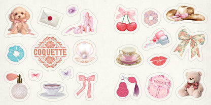 Coquette Stickers by Adams Media