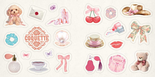 Coquette Stickers by Adams Media