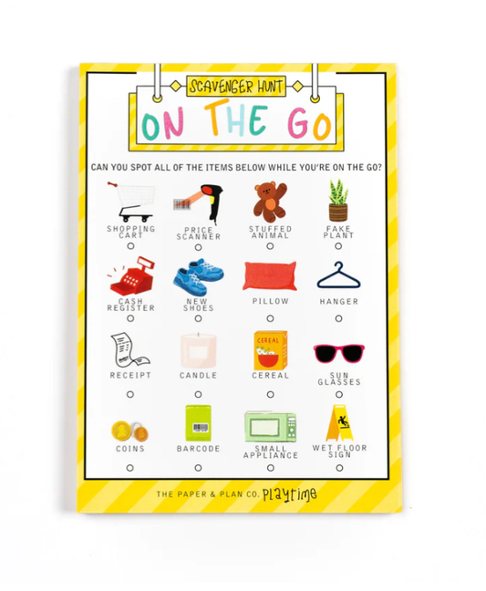 On The Go Scavenger Hunt Playtime Pad®