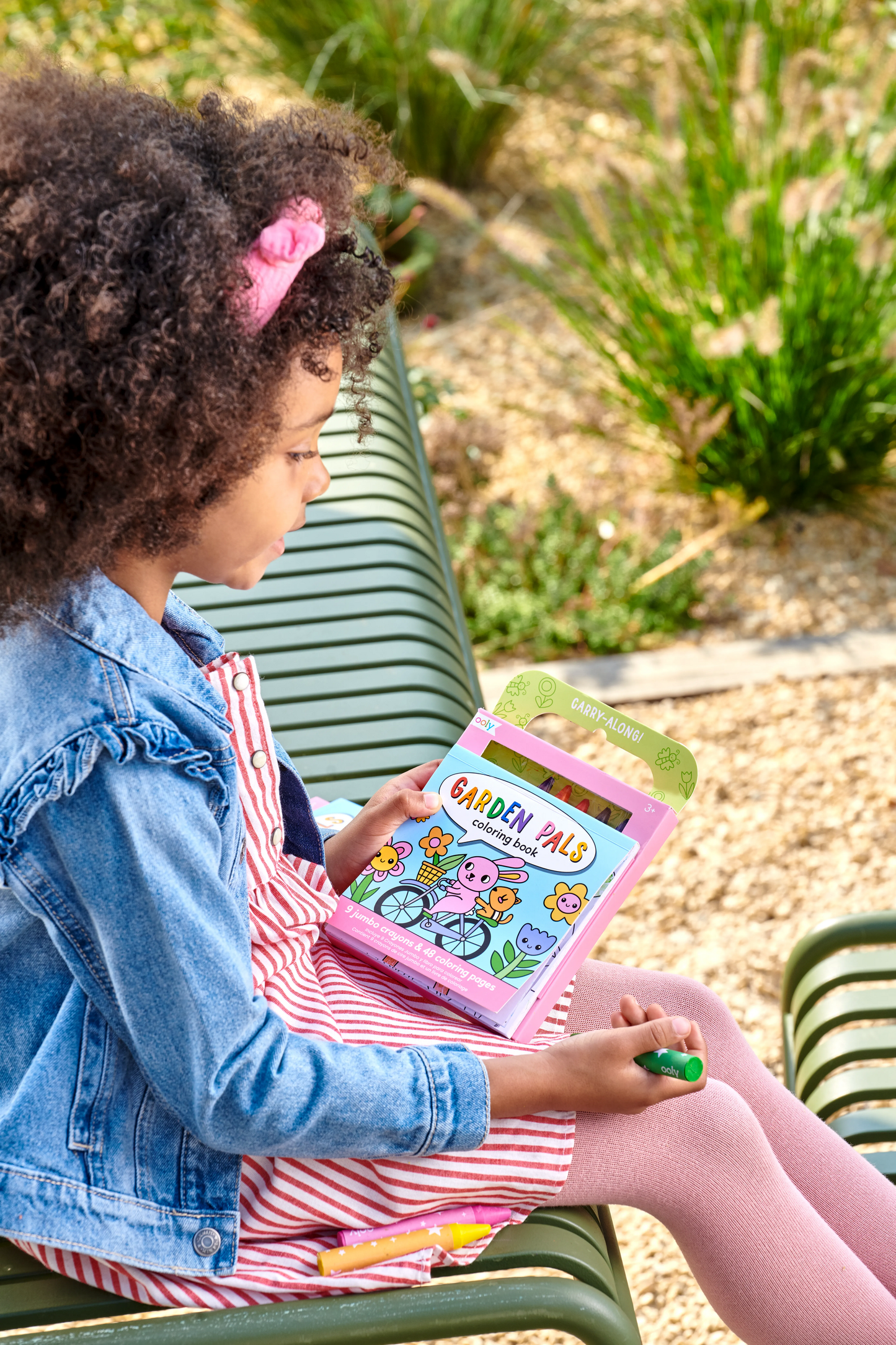 Carry-Along: Coloring Book Set (10 PC) - Garden Pals