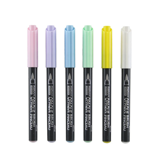 Opaque Brush Marker (Pastel Colors)