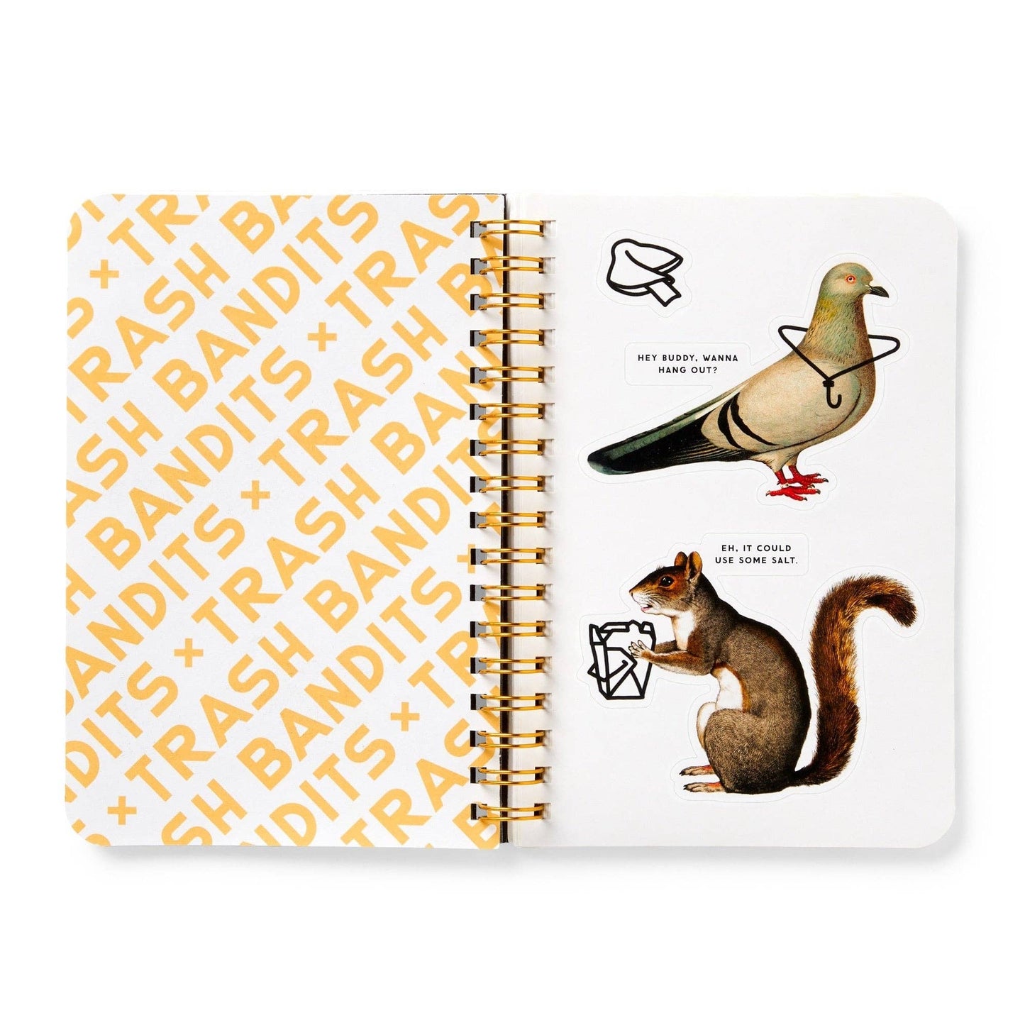 Brass Monkey Trash Bandits Sticker Book