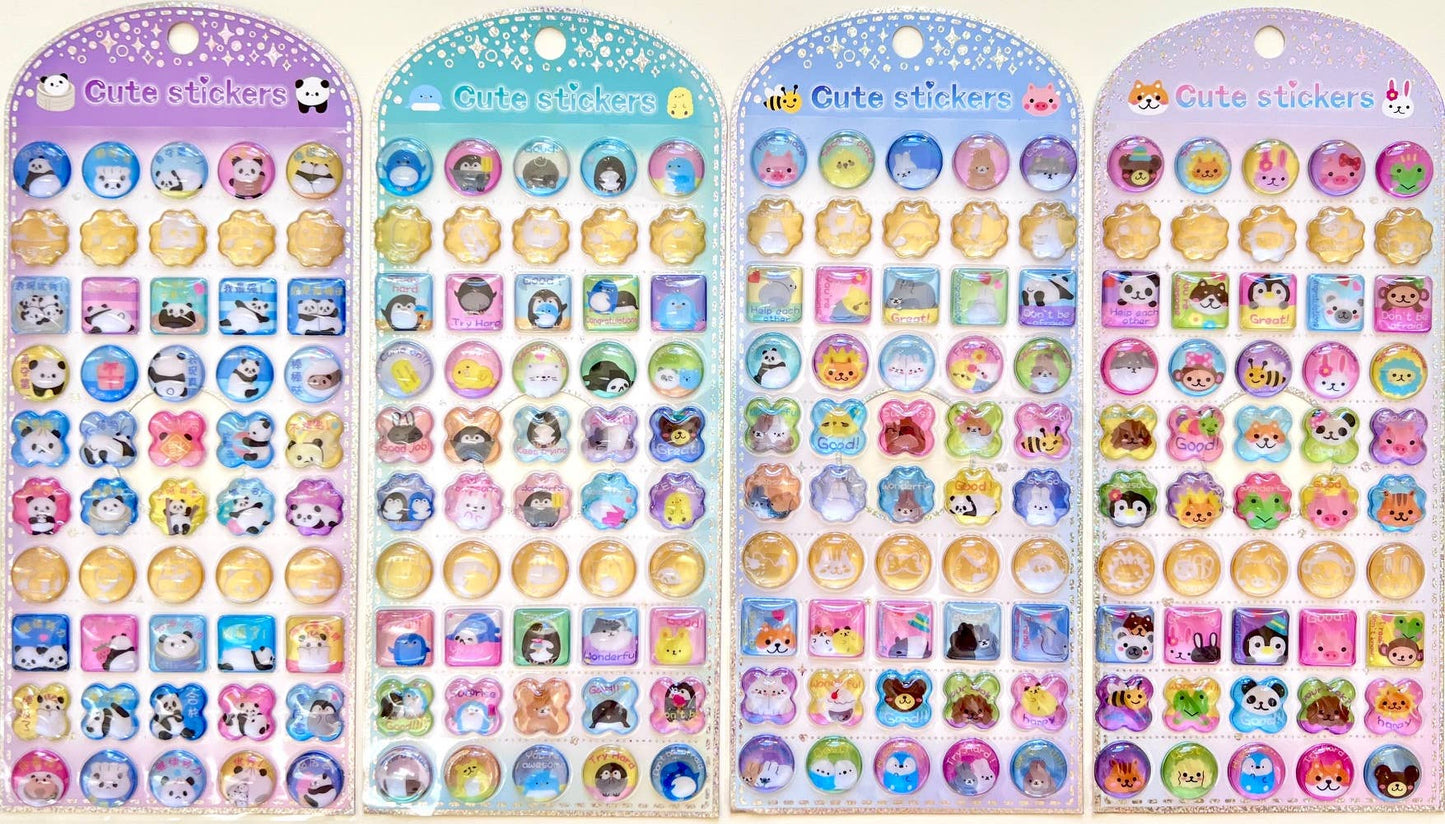 3D Reward Jewel Phone Stickers