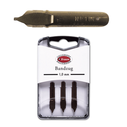 Brause Calligraphy Nib - Bandzug - 7 Sizes