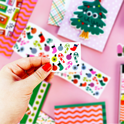 Cheery Charms Stickers On The Roll