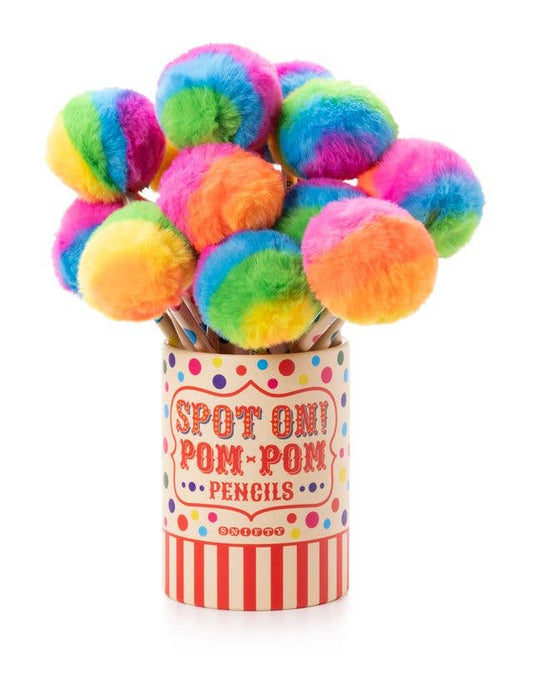 SPOT ON! POM POM PENCILS