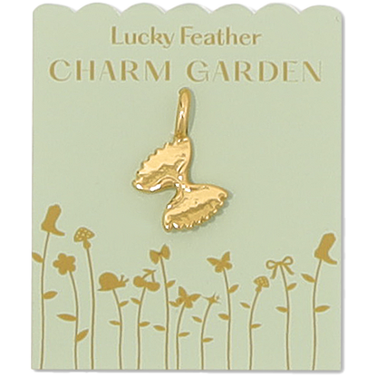 Charm Garden - Bowtie Pasta Charm - Gold