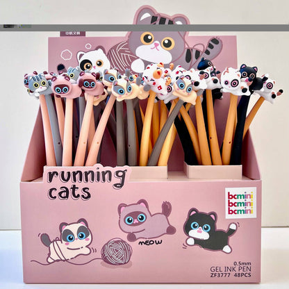 RUNNING CAT GEL PEN