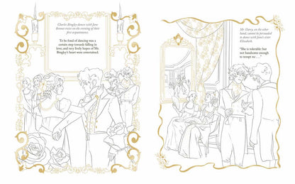 Color Your Classics Pride and Prejudice by Jane  Austen