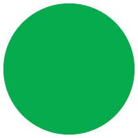 Green ink color swatch circle