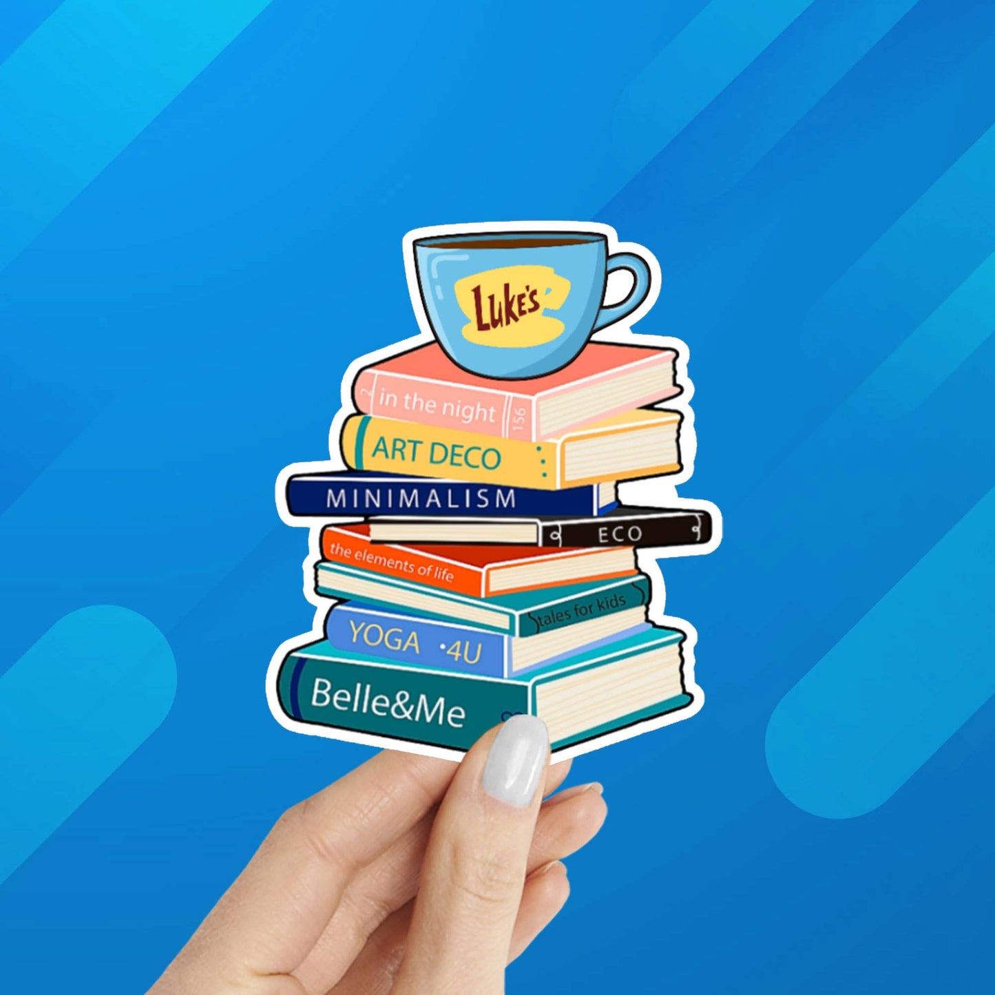 Gilmore Girls Chilton Lukes Yale Laptop Sticker