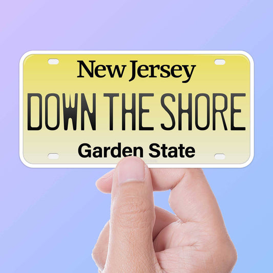 Down the Shore NJ Bumper Sticker