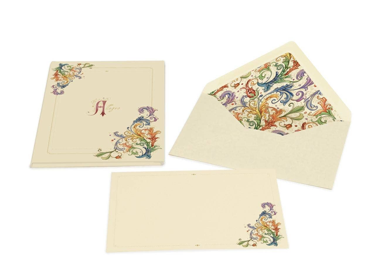 Portfolio Cards Large Size, Note Cards, Italian Stationery