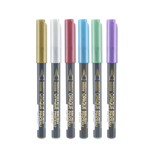 Opaque Brush Marker (Metallic Colors)