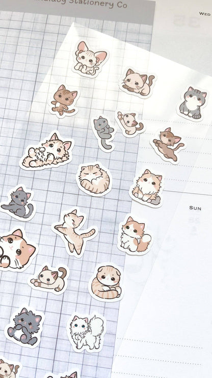 Kuboandlucy Stationery Co | Perfectly Pawsome Sticker Sheet