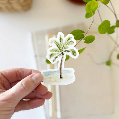 Palm tree sticker