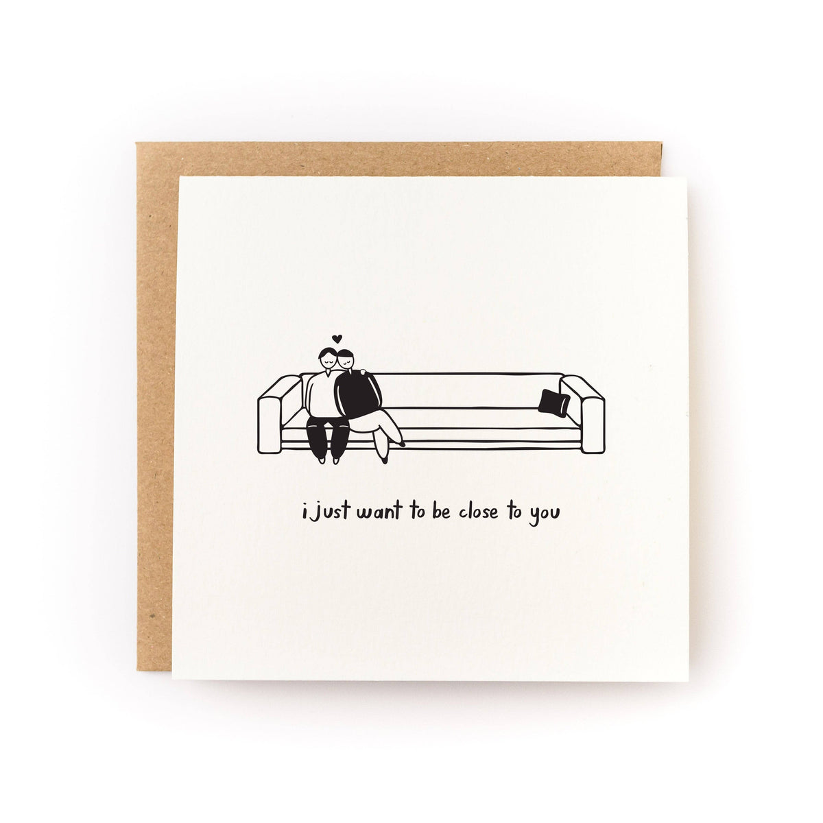 Close to You Love Card - Letterpress Printed