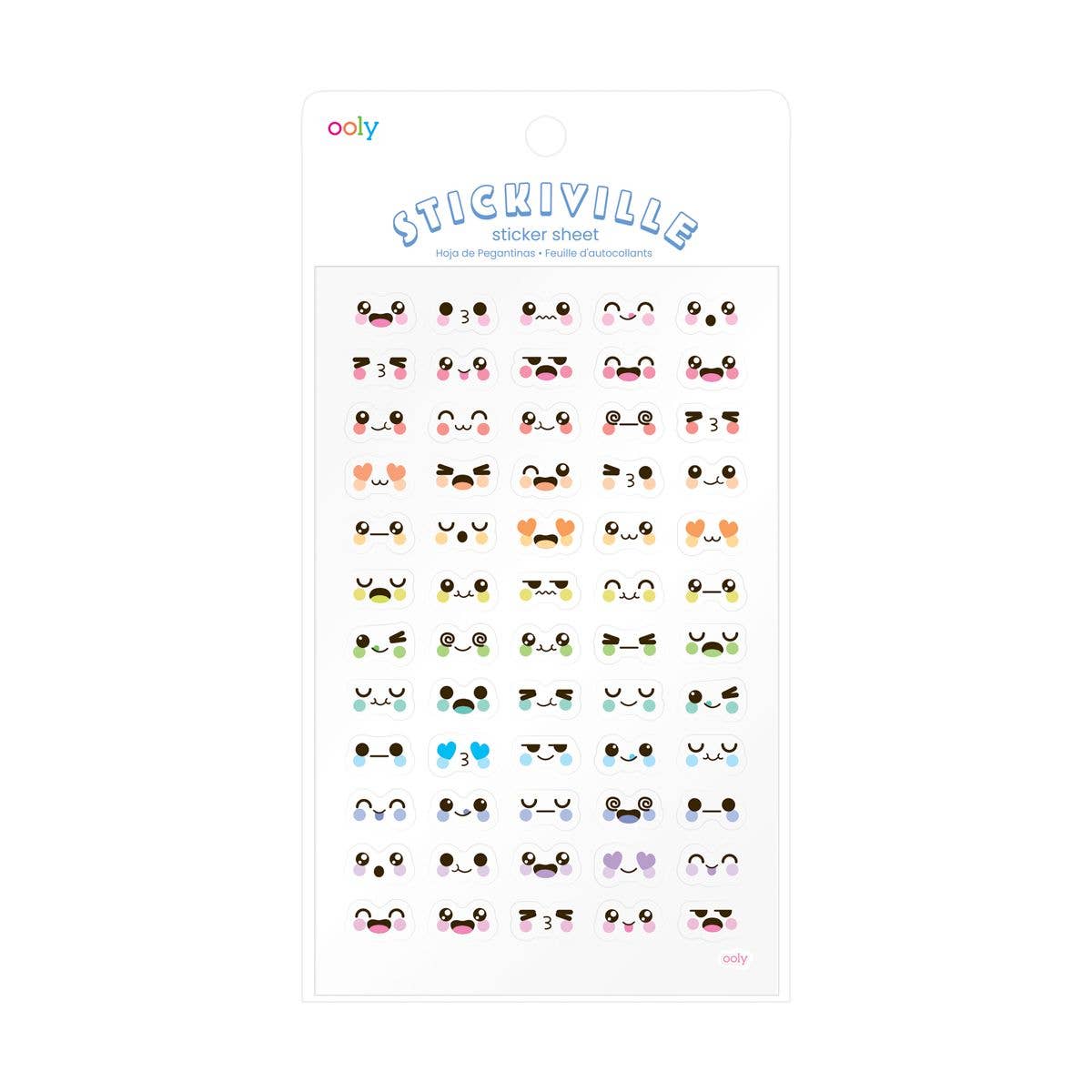 Stickiville Stickers: Cute Expressions