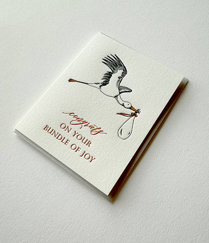 Congrats on Your Bundle of Joy Greeting Card