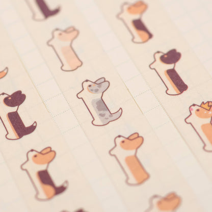 Washi Tape - Corgi March
