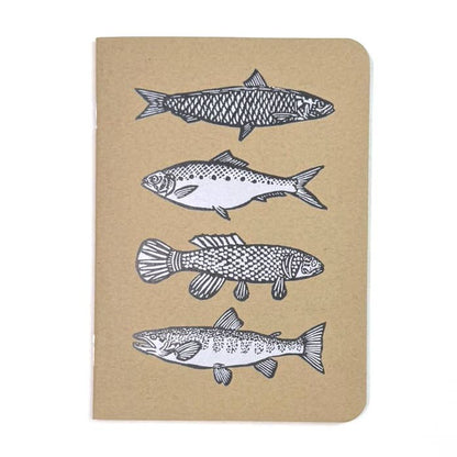 Fish softcover NOTEBOOK - LARGE
