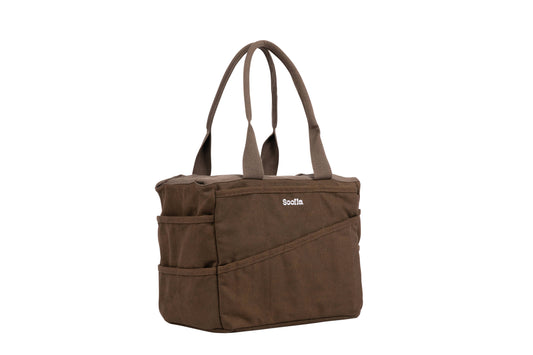 Soolla Studio Artist Bag, Coffee Bean, Craft Tote Bag