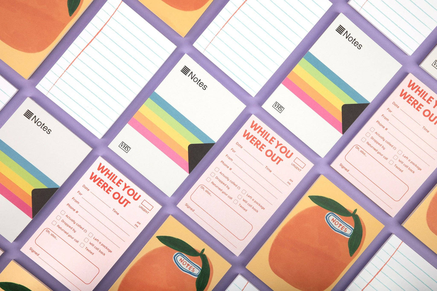 Vintage VHS Notepad