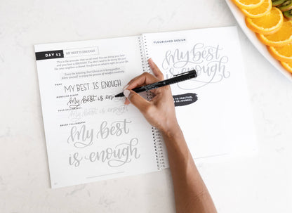 Daily Mindful Lettering: Live with Love Edition