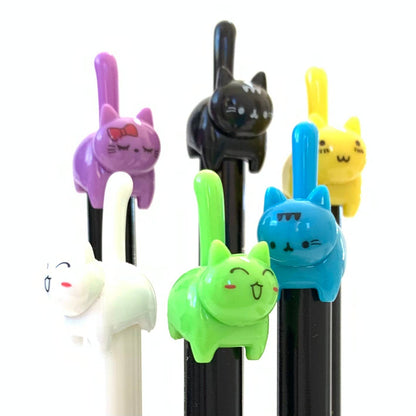 Cat Tail Retractable Gel Pen