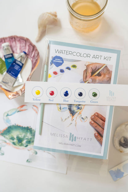 Watercolor Class in a Kit by Melissa Hyatt