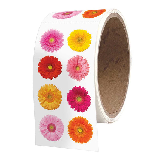 Gerberas 2x4 Sticker Sheet