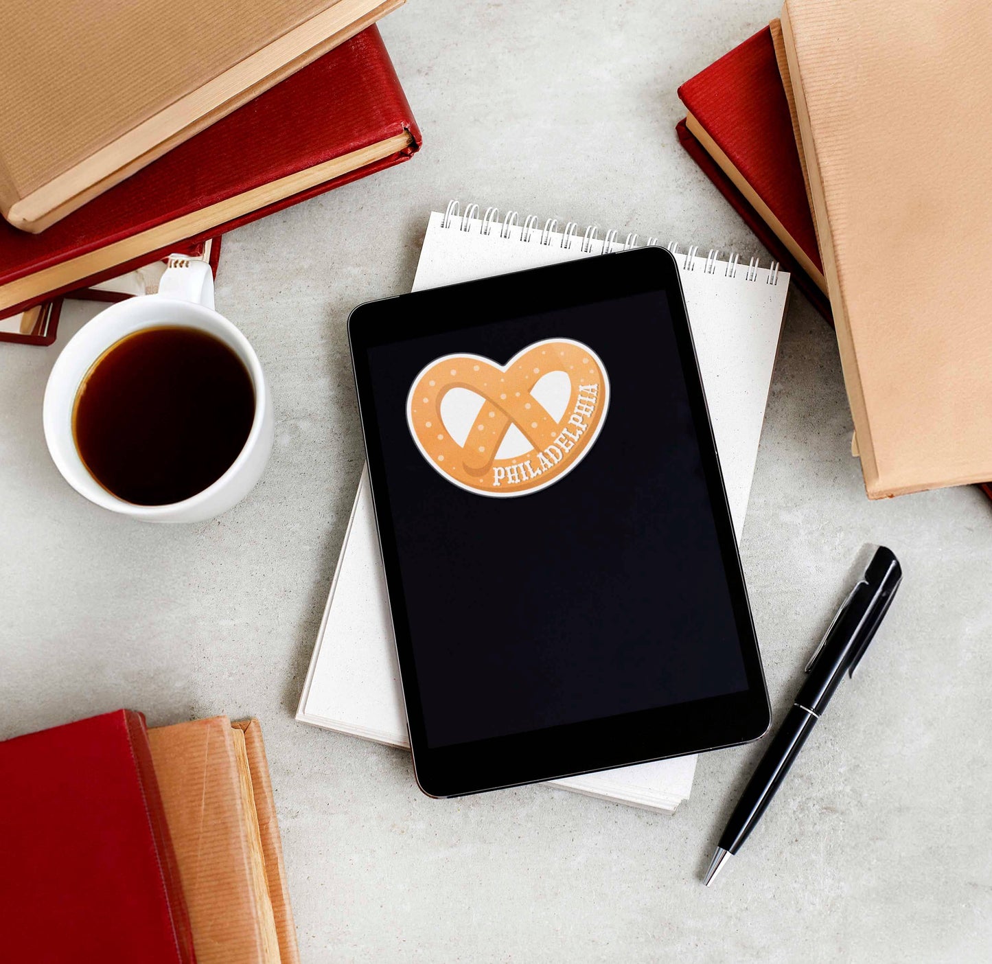 Philly Soft Pretzel Sticker