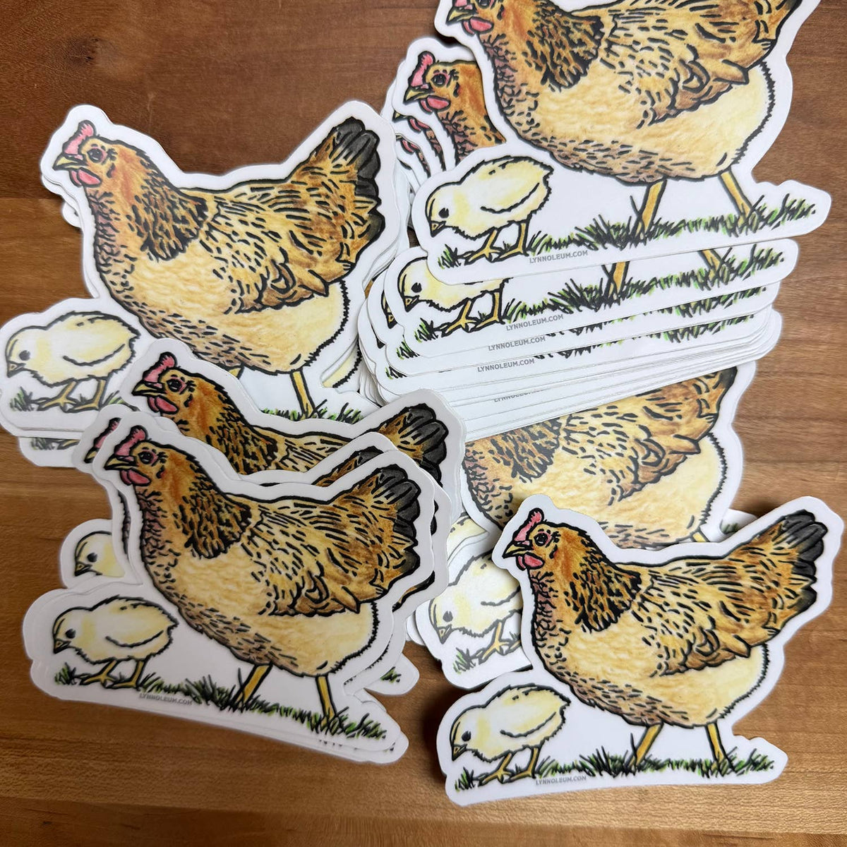 Chickens STICKER