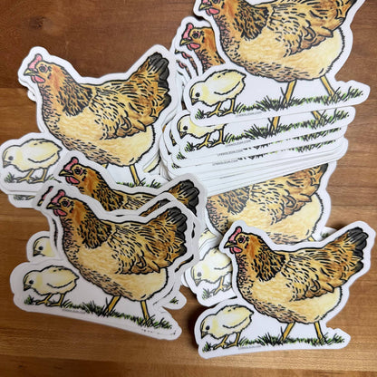 Chickens STICKER
