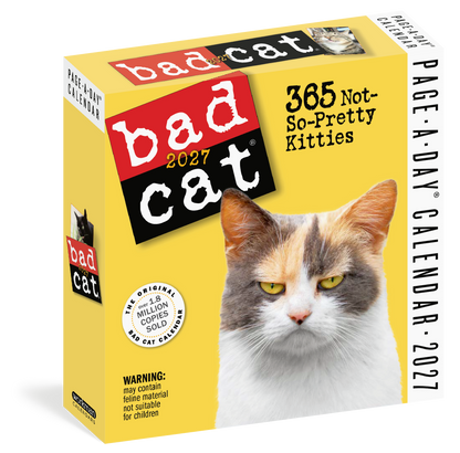 Bad Cat Page-A-Day® Calendar 2027