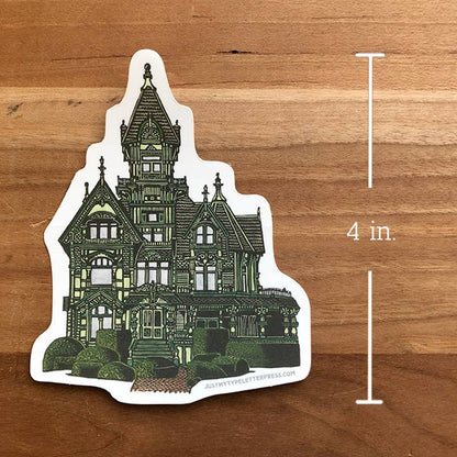 Victorian - Carson Mansion STICKER