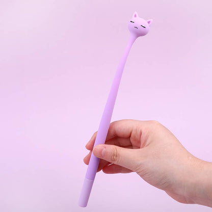Pastel Cats Wiggle Gel Pen