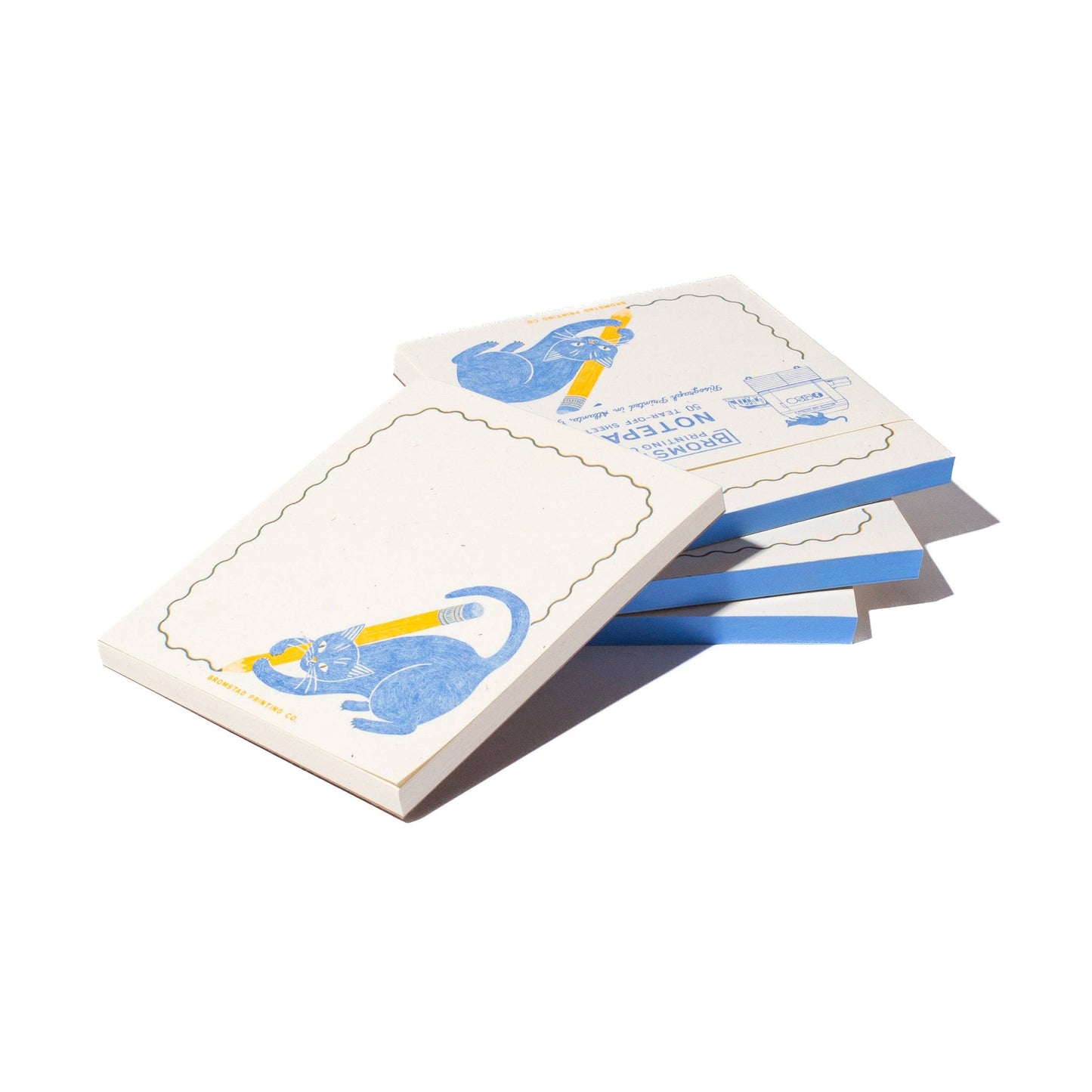 Pencil Cat - Mini Notepad